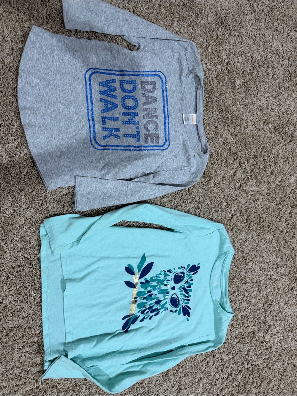 GAP Mint Green Owl Long-Sleeve Tee - Mint & Teal - Picture 5 of 6